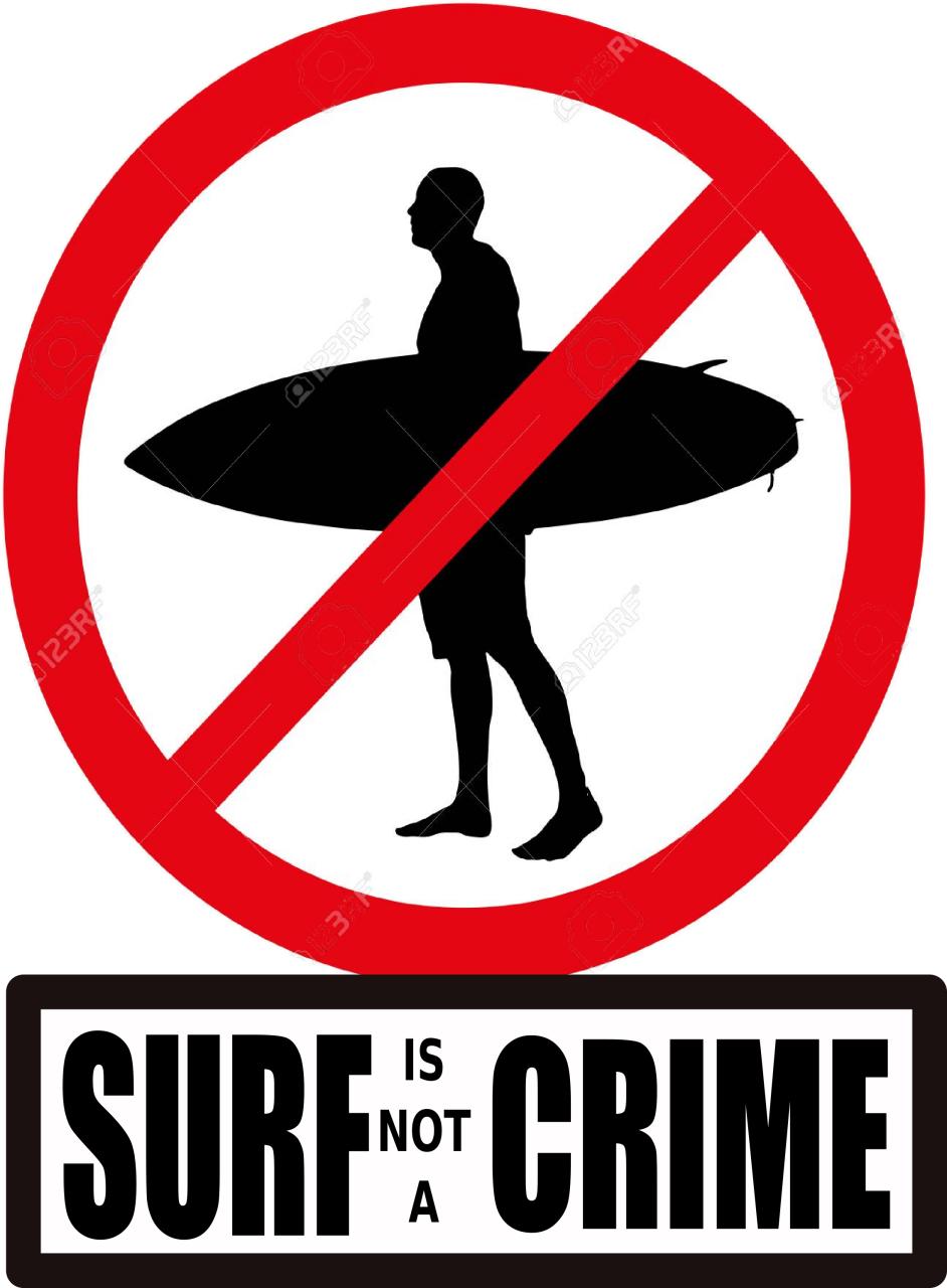 surf is not a crime